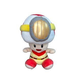 Captain Toad Plush Doll With Red & Yellow Outfit Super Mario Toad Plush Captain